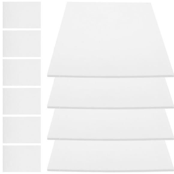 Minkissy 10Pcs White Poster Board for Bulk Purchase and Classroom Use 12X8.3X0.2in