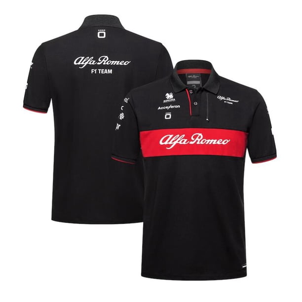 2023 Más Nuevo F1 Racing Jersey + Alfa Romeo F1 2023 Team Polo + Camiseta Unisex De Manga Corta De Verano Gao Jiahui unisex