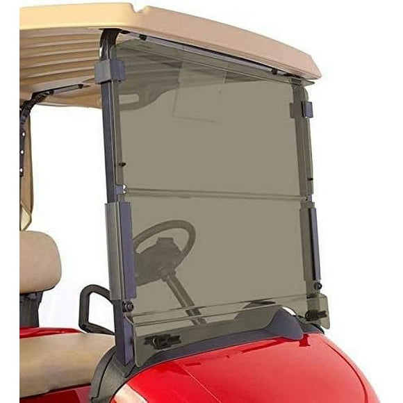 for 2008-UP EZGO RXV Tinted Windshield Front Folding Style Golf Cart Part