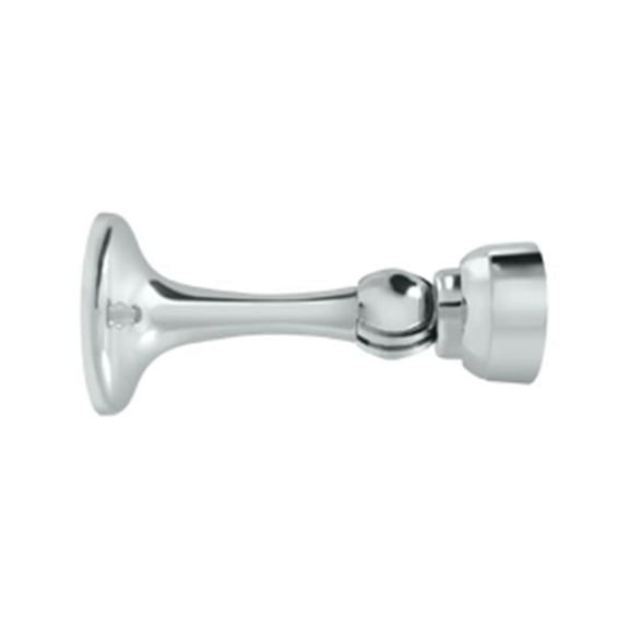3 in. Magnetic Door Holder, Bright Chrome - Solid