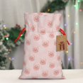 thumbnail image 5 of Naloa Cute Pig Face Drawstring Christmas Bags, 3D Xmas Gift Bags, Christmas Wrapping Bags, Xmas Goodie Bags, Treat Pouch Bags, Party Favor Bags-Medium, 5 of 9