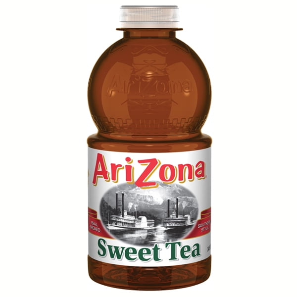 AriZona Real Brewed Southern Style Sweet Tea 32 oz Plastic Bottles