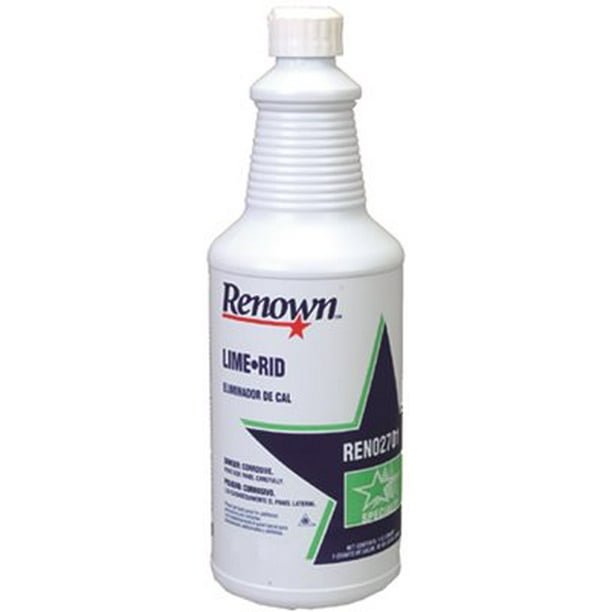RENOWN® LIMERID NONFOAMING DESCALER, 1 QUART per 6 Each