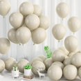 thumbnail image 3 of Globos de fiesta Bezente de látex arenoso blanco, 30 cm, paquete de 100, 3 of 7