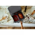Cruxgg 6-in-1 9qt Air Fryer With Trizone Technology CRUXGG 9 qt Air Fryer, Smoke Gray - TriZone Technology - Walmart.com