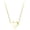 Heart-Gold, variant on Genuine 925 Sterling Silver Tiny Love Heart Pendant Necklace for Women Simple Sweet Heart Choker Necklace