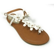 Victoria K T-Strap Flower Sandal (Women's)