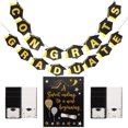 thumbnail image 3 of 1 juego de decoración para fiesta de graduación, pancarta colgante, adorno de mesa, decoración de fondo para fiesta, 3 of 5