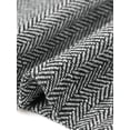 thumbnail image 5 of DARING DIVA Women's Vintage Fall Slit Office Work Skirts with Belt Large Black White, 5 of 5
