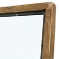 thumbnail image 3 of Marlon Rustic Wood Wall Mirror, 3 of 6