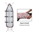 thumbnail image 3 of HELLHERO Ironing Board Cover Kawaii Pigs 3 Fasteners Elastic Edge Ironing Board Protector Cover for Household Items, 3 of 4