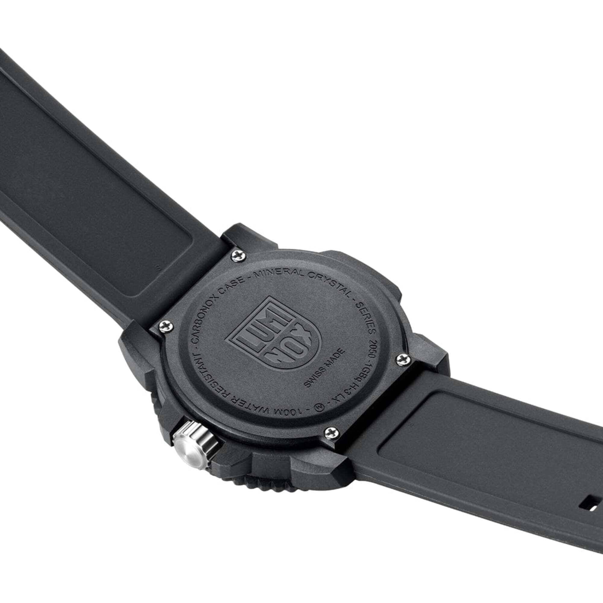 Luminox Men's 44 mm Sea Lion Carbonox Watch X2.2059.1, Orange/Black