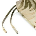 thumbnail image 6 of Jordan Manufacturing 48" x 18" Oasis Nutmeg Beige Leaves Rectangular Outdoor Settee Swing Bench Cushion with Ties, 6 of 12