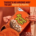 thumbnail image 6 of REESE'S PUFFS Breakfast Cereal, Chocolatey Peanut Butter Cereal, Mega Size, 29 oz, 6 of 15