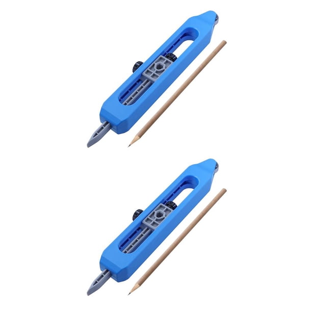 Kenally Regla de trazado de perfil, carpintería, carpintero, medidor de trazado Manual de contorno con herramienta de esquina Irregular de bloqueo Type1 NO1 Kenally CBP251061