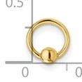 thumbnail image 2 of Primal Gold 14 Karat Yellow Gold Cartilage Hoop, 2 of 3