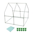 thumbnail image 1 of S SERENABLE Mini Greenhouse, Garden Greenhouse ,Portable ,Plant Hot House, Green House Plant Stand for Indoor Gardening Outside Vegetable 100cmx100cm, 1 of 9