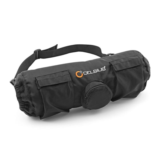 Celsius Deluxe Ice Fishing Black Hand-Warmer Muff, One Size