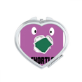 thumbnail image 1 of Fun Laugh Mouth Purple Emotion Chortle Mirror Travel Magnification Portable Handheld Pocket Makeup, 1 of 3