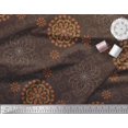 thumbnail image 2 of Soimoi Polyester Crepe Fabric Mandala Decorative Print Sewing Fabric Yard 52 Inch Wide, 2 of 3