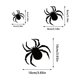 thumbnail image 2 of Decoraciones de Halloween 36 Uds YOUSIM pegatinas de pared de araña negra, 2 of 4