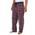 thumbnail image 6 of Nautica Men's Soft Fleece Plaid Pajama Pants, Red/Navy, Sz XL, 6 of 6