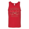 thumbnail image 2 of Wild Bobby City of Minnesota Hockey Fantasy Fan Sports Men's Tank Top, Red, XX-Large, 2 of 5