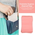 thumbnail image 2 of 200 Pcs Hygiene Bag Trash Bags Sanitary Pads Pouch Feminine Disposal Disposable Period Miss, 2 of 6