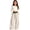 Beige, variant on CPNG Girls and Boys Sweatpants Color Blocking Elastic High Waist Wide Leg Sweat Pants Soft Daily Wear Casual Baggy Running Fitness Long Pants