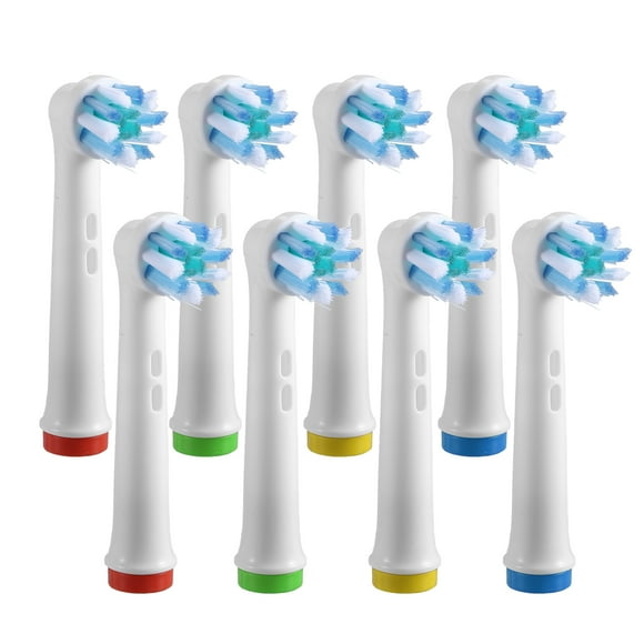 8uds Eléctrico Dientes Cepillo Reemplazo Cabezales Kit, para Oral-B, Suave Limpieza