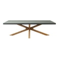 thumbnail image 6 of ZUO Suan Rectangular Dining Table Gray, 6 of 9