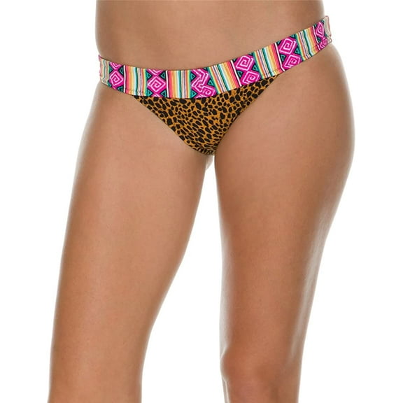 Volcom BLACK Native Tracks V Bikini Swim Bottom, US X-Large