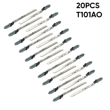 20pcs Reciprocating Jigsaw Blade T101AO 3Inch 76mm HCS T-Shank Multi Jig Saw Blades For Bosch Wood Plastic Cutting Disc