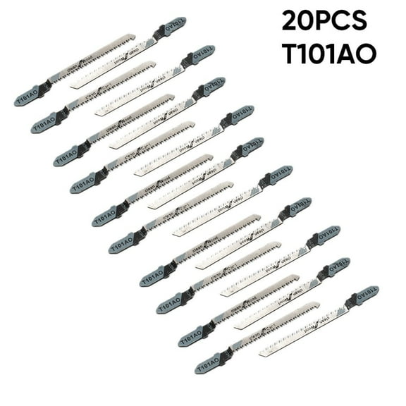 20pcs Reciprocating Jigsaw Blade T101AO 3Inch 76mm HCS T-Shank Multi Jig Saw Blades For Bosch Wood Plastic Cutting Disc