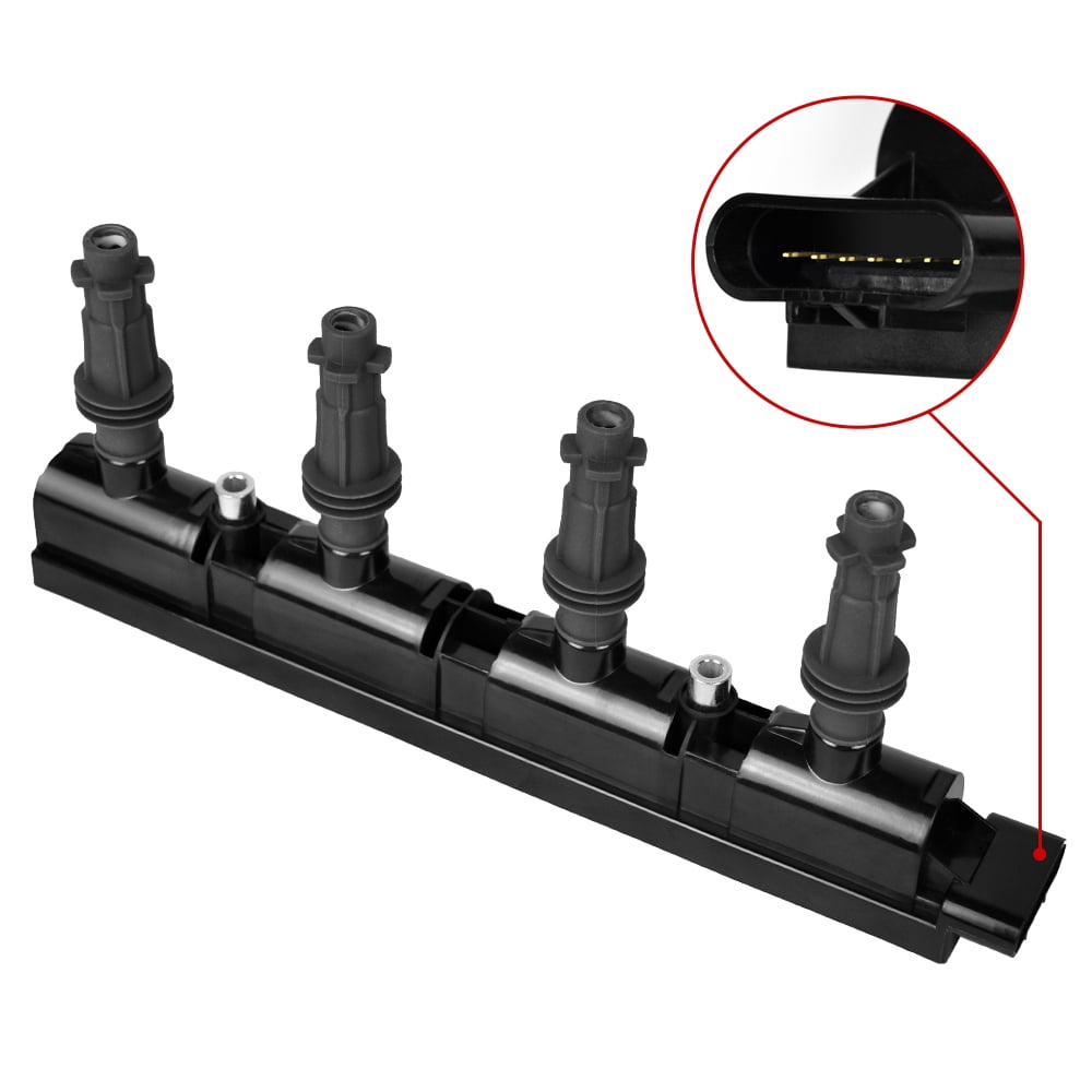 Ignition Coil Pack Compatible with 1.4L Turbo Chevy Cruze Sonic Trax Volt Cadillac ELR Buick Encore 2011 2012 2013 2014 2015 2016 2017 2018 2019 2020, Replace D521C UF669 55577898 55579072 25198623