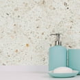 thumbnail image 2 of Walplus Peel and Stick Backsplash Marble Terrazzo Metallic Silver Wall Tile Decals 24 Pcs 6" x 6", 2 of 7