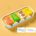 thumbnail image 2 of Harpily Daily Deals Clearance, Popsicles Molds Popsicle Mold Set 4 Pieces Homemade Silicone Popsicle Maker Kid Easy Release Ice Cream Molds Reusable DIY Ice Molds, 2 of 4
