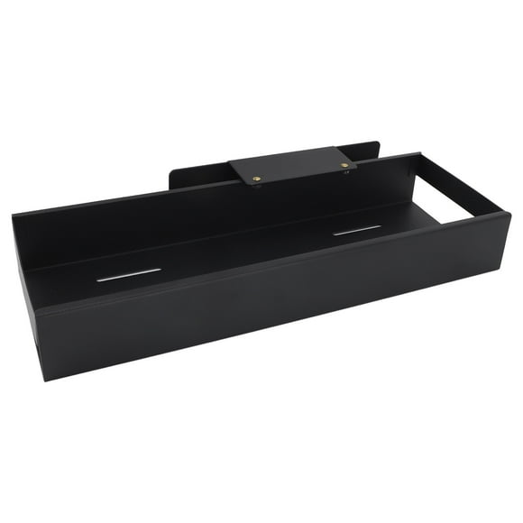 Pull Out Cabinet Organizer, Carbon Steel Drawer with Smoothly Glide Tracks No Drilling Strong Load Capacity Sliding Pantry Storage Shelf for Kitchen Bathroom