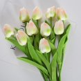 thumbnail image 1 of 50 Uds. De flores de tulipán artificiales de tacto Real, decoración para fiesta de boda en casa, 11 colores LingWen 8390606480958, 1 of 1