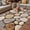Brown, variant on Cobblestones Outdoor Rug for Patio/Deck/Porch, Non-Slip Large Area Rug 5 x 8 Ft, Natural Stones Gravel Rock Aesthetic Art Indoor Outdoor Rugs Washable Area Rugs, Reversible Camping Rug Carpet Runner