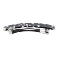 thumbnail image 4 of Pasador de Pelo Estilo Francés Sunnimix Clip de Primavera Estampado negro blanco talla única Fashion Hair Barrette Girls, 4 of 8