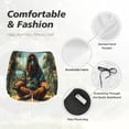 thumbnail image 4 of Daiia Forest Meditating Gorilla Pattern Women's 2 in 1 Running Shorts - Lightweight Athletic Workout Gym Yoga Shorts Liner with Phone Pockets-Large, 4 of 7