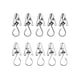 thumbnail image 4 of Toystoory Clips para cortina de Hotel de 100 piezas, imágenes surtidas, soporte para cortinas, abrazaderas de gancho de acero inoxidable, Kit surtido, Almacenamiento y organización del hogar Toystoory HA069711-01, 4 of 6