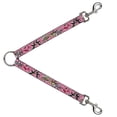 thumbnail image 1 of Buckle-Down Leash Splitter - Lucky Pink - 1" Wide - 30" Length, 1 of 1
