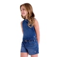 thumbnail image 5 of U.S. Polo Assn. Girls Knit Denim Pull On Short, Sizes 4-18, 5 of 6