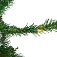 thumbnail image 3 of Northlight Clear Prelit Incandescent Green Hinged Pine Christmas Tree, 9', 3 of 7