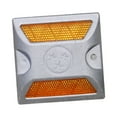 thumbnail image 2 of Rongfmy Pavement Marker Square Double Sided High-reflectivity Road Reflector orange, 2 of 9