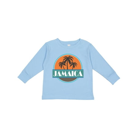 

Inktastic Jamaica Vacation Cruise Boys or Girls Long Sleeve Toddler T-Shirt