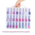 thumbnail image 3 of Kissbuty Organizador Universal De Esmalte De Uñas Para 48 Botellas Divisores Ajustables Ahorro De Espacio, 3 of 9