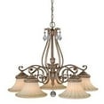 thumbnail image 1 of Vaxcel International H0141 Avenant 5L Kitchen Chandelier - French Bronze, 1 of 1